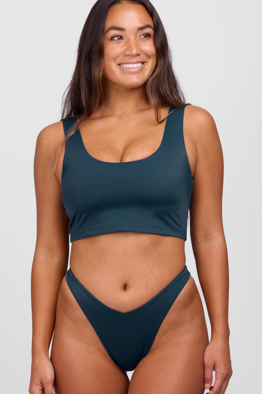 Mira Bikini Top - Kelp Female Product Image