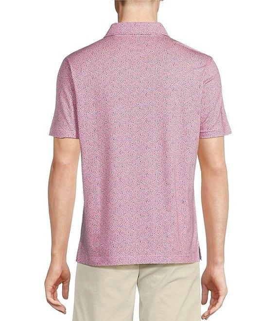 Cremieux Blue Label Slim Fit Stretch Abstract Print Polo Shirt Product Image