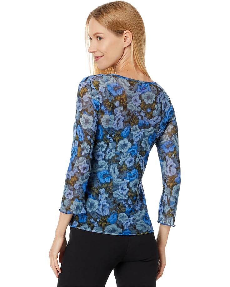 Short Sleeve Crew Neck Blouse Product Image