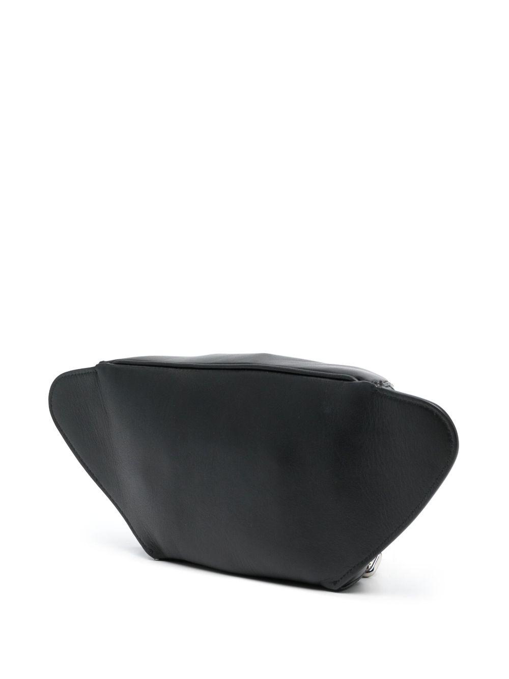 logo-print leather belt bag Product Image