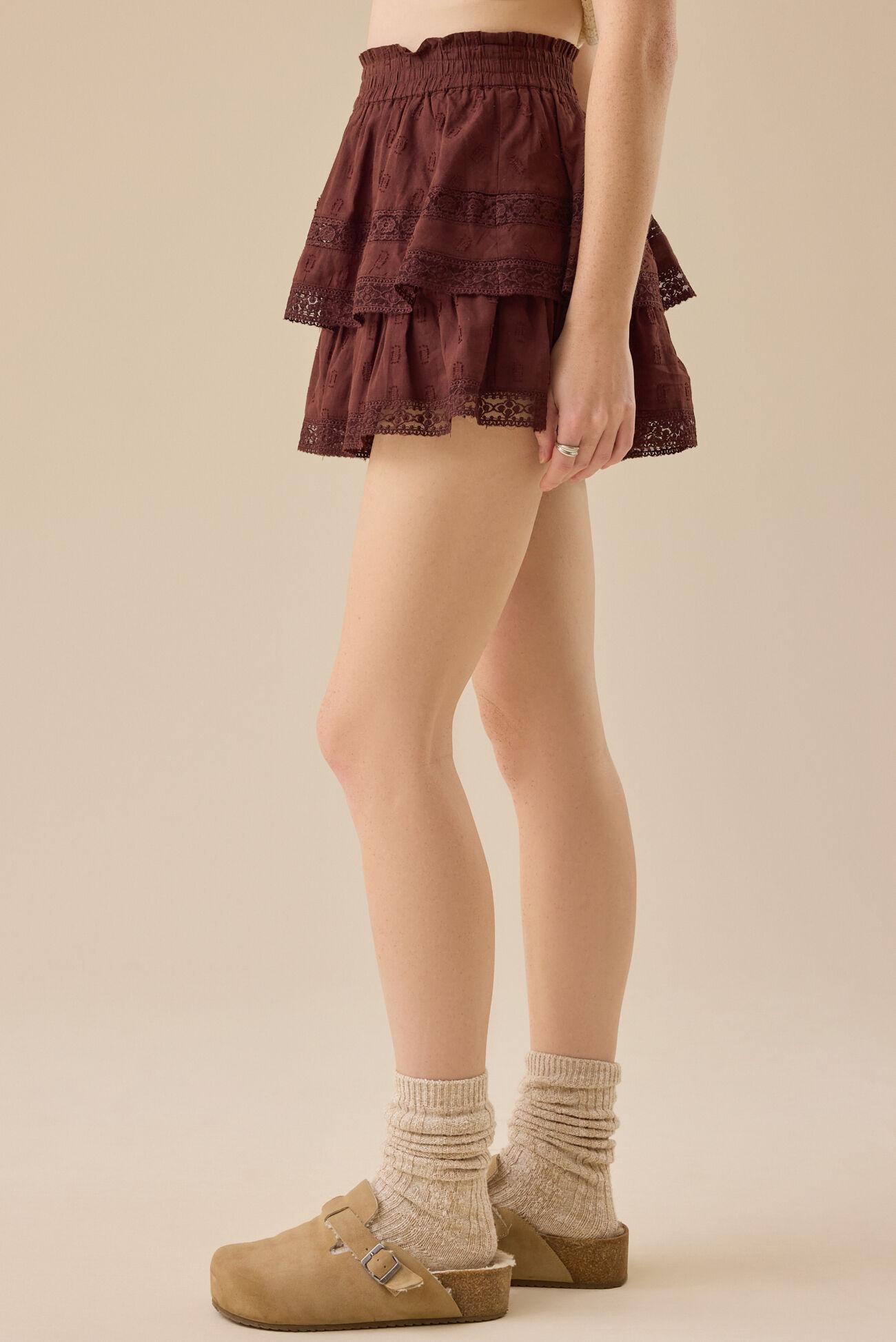 Raleigh Layered Lace Shorts Product Image