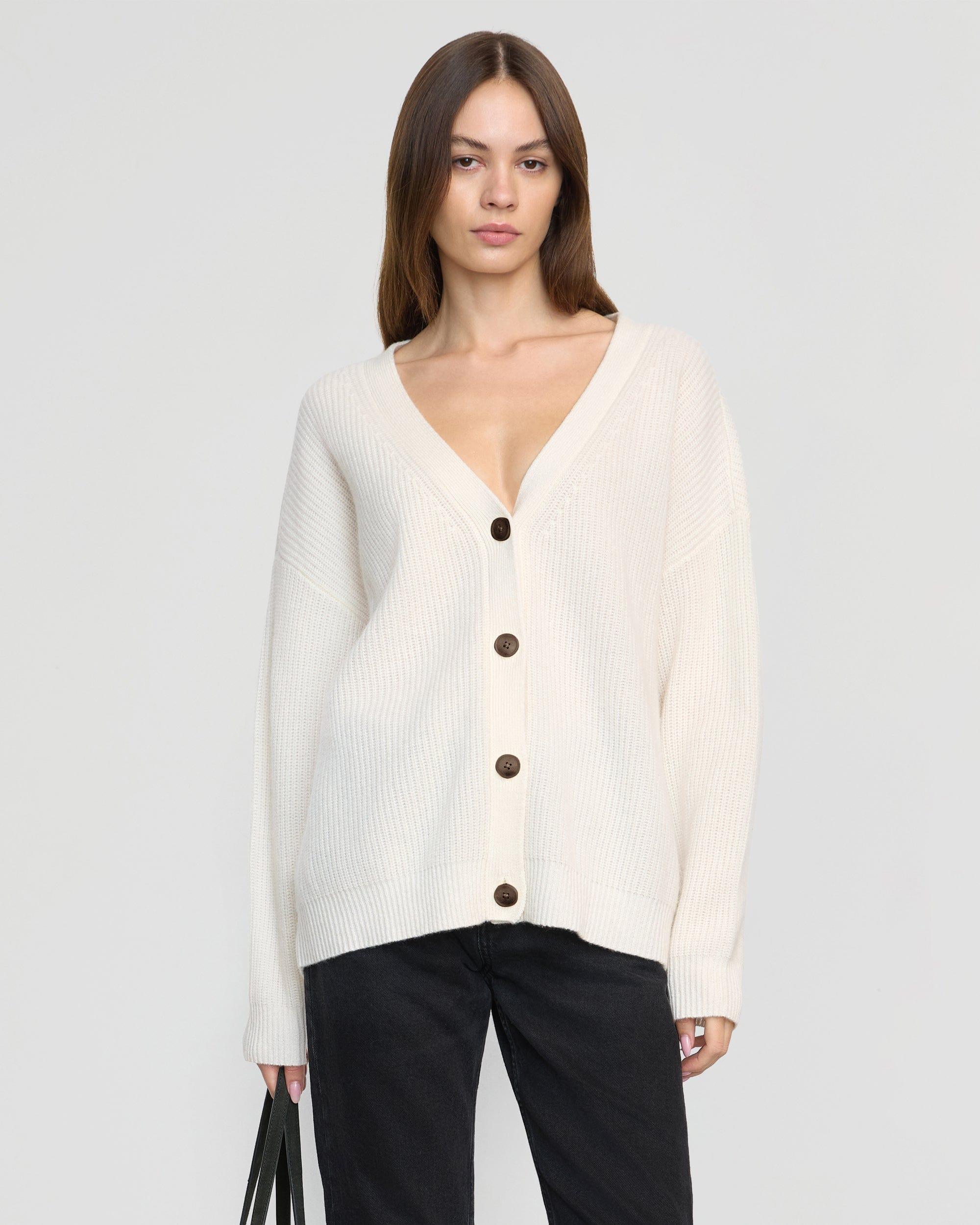 Ola Oversized Cashmere Cardigan Product Image