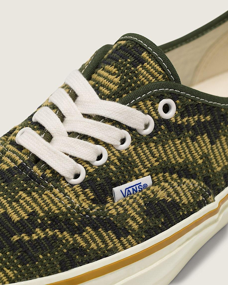 Premium Authentic Shoe in Antique Gold / Green| Vans US Product Image