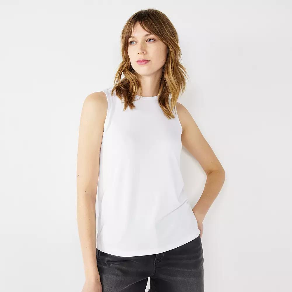 Nine West Essential Easy High-Neck Tank Top, Women's,  Product Image