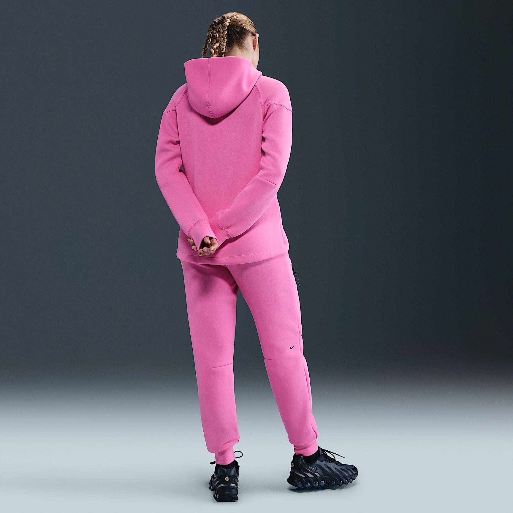 Womens Nike Sportswear Tech Fleece Windrunner Full-Zip Hoodie | FB8338-675 Product Image