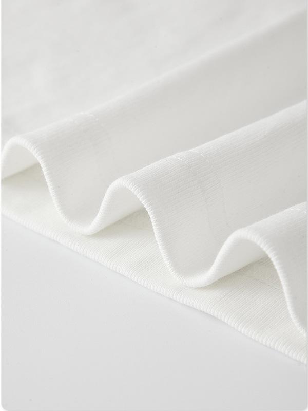 White Slim Short Tank Top Product Image