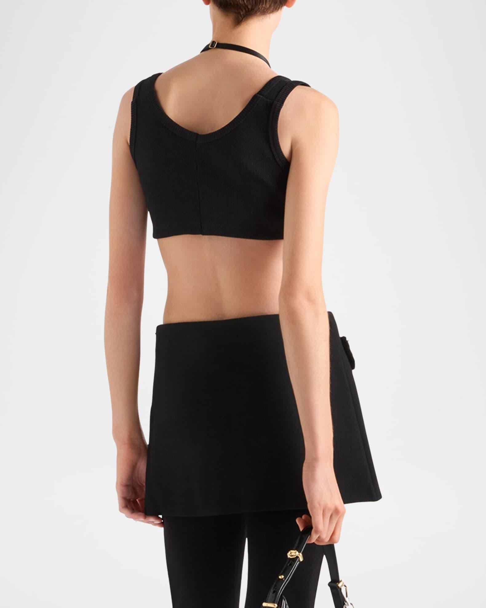 Jersey Cropped Tank Top Product Image