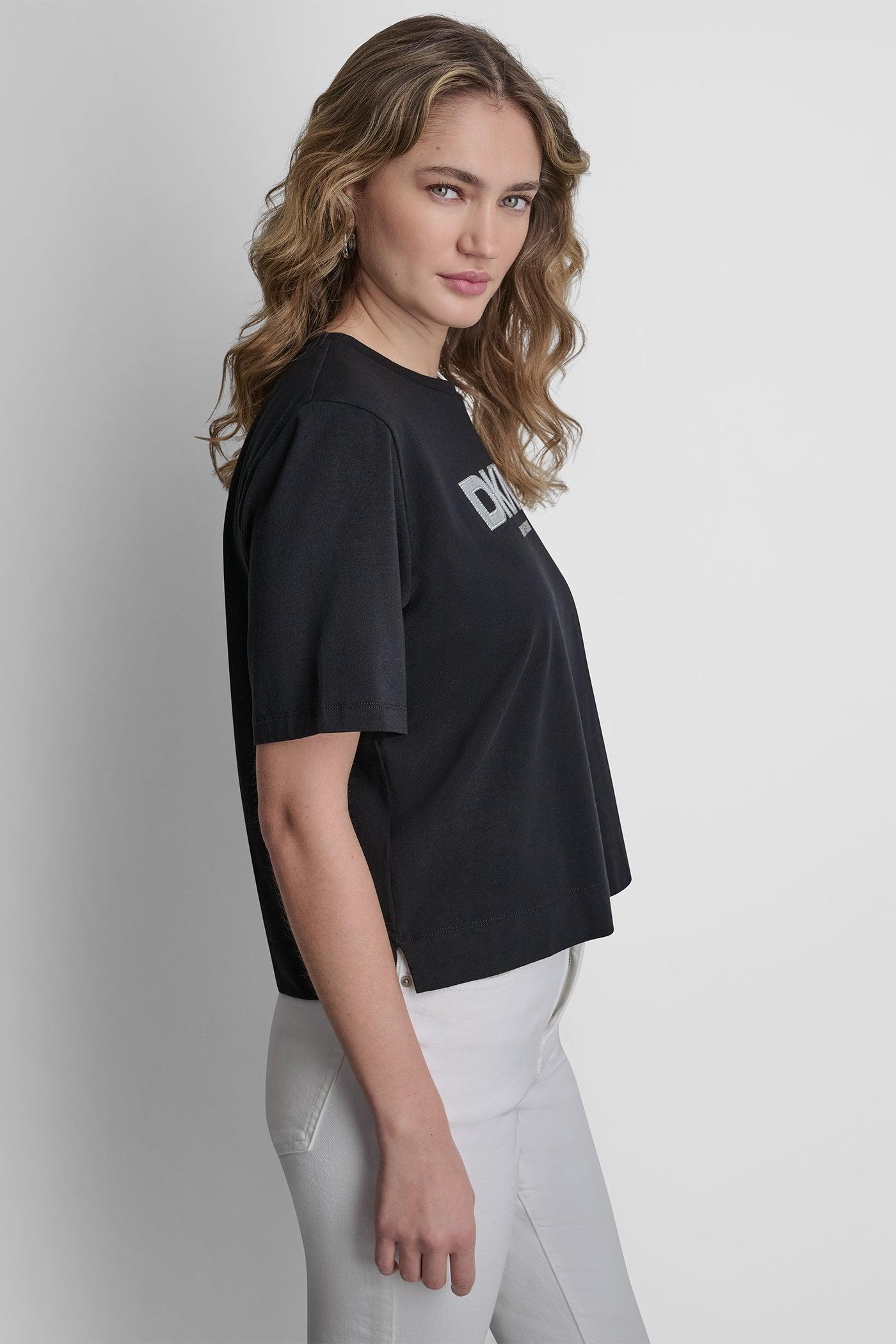 CRYSTAL BORDER LOGO GRAPHIC TEE Product Image