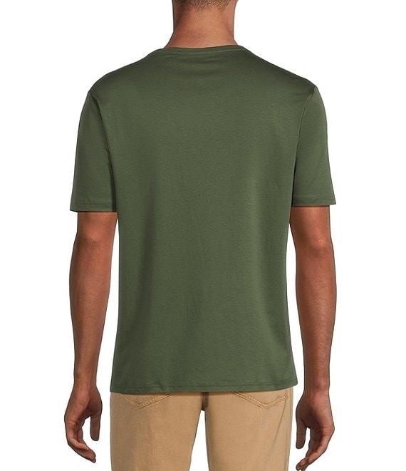 Murano Liquid Luxury Interlock Crew Neck Short Sleeve T-Shirt Product Image