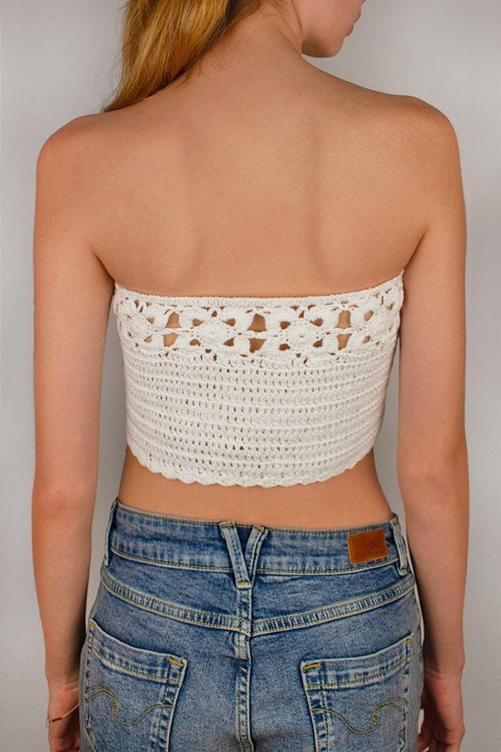 Crochet bandeau top Product Image
