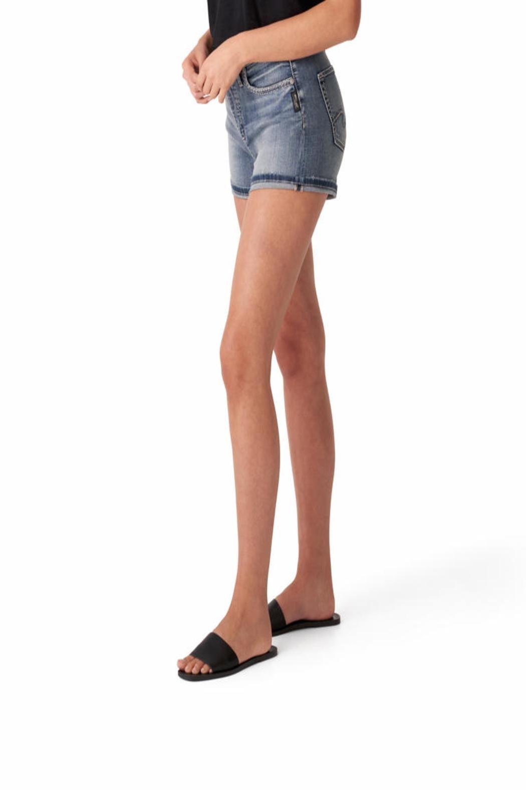 Curvy-Fit High-Rise Shorts Product Image