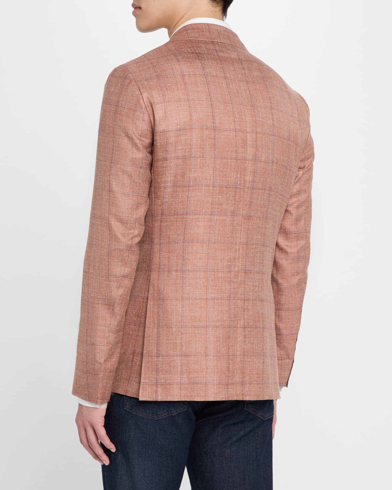 Men's Windowpane Sport Coat Product Image