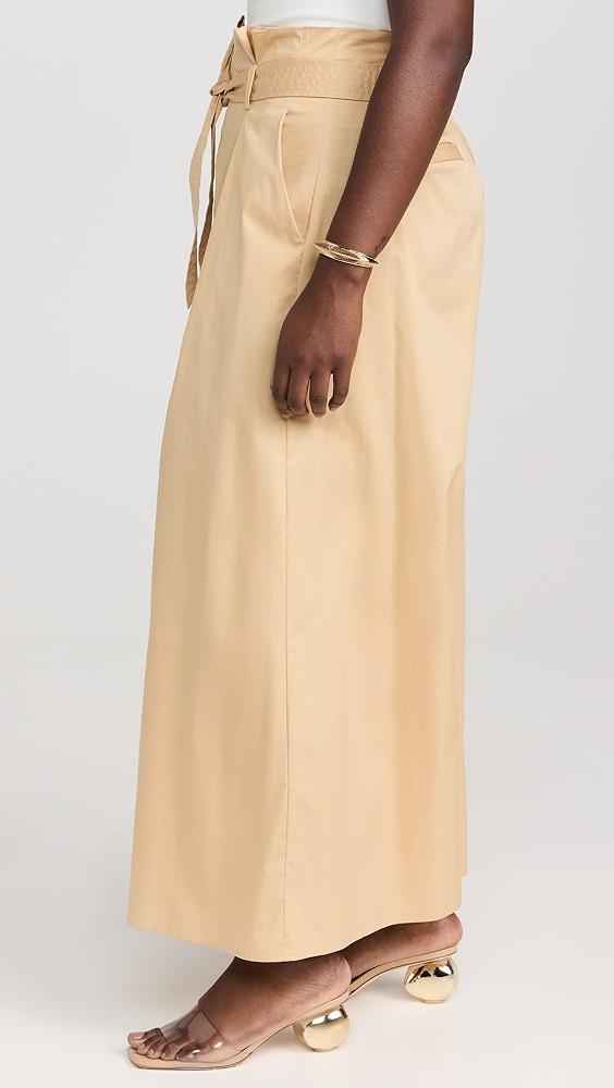 L'AGENCE Lowen Paperbag Crop Pants | Shopbop Product Image