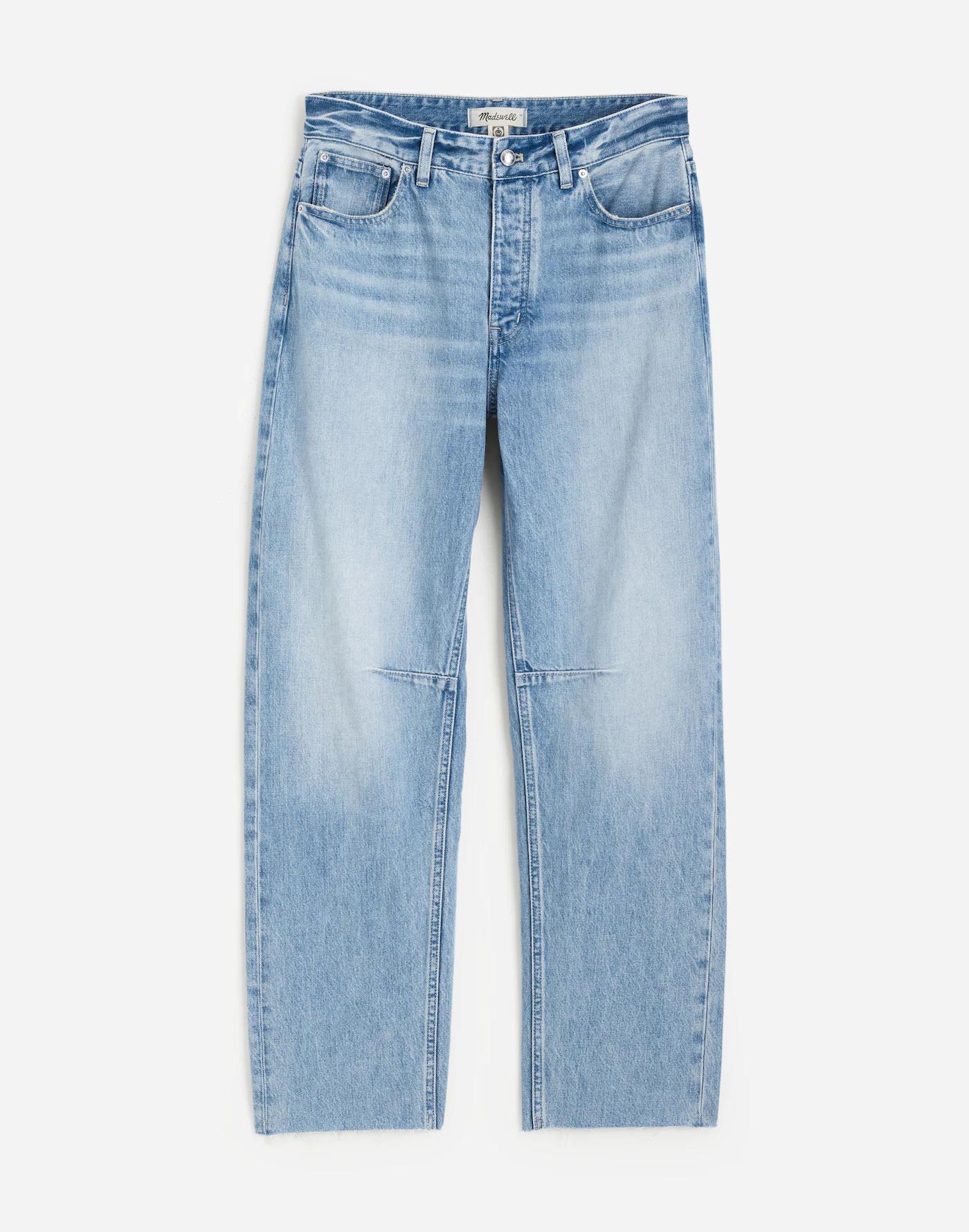 The Plus Darted Barrel-Leg Jean in Edmonson Wash Product Image