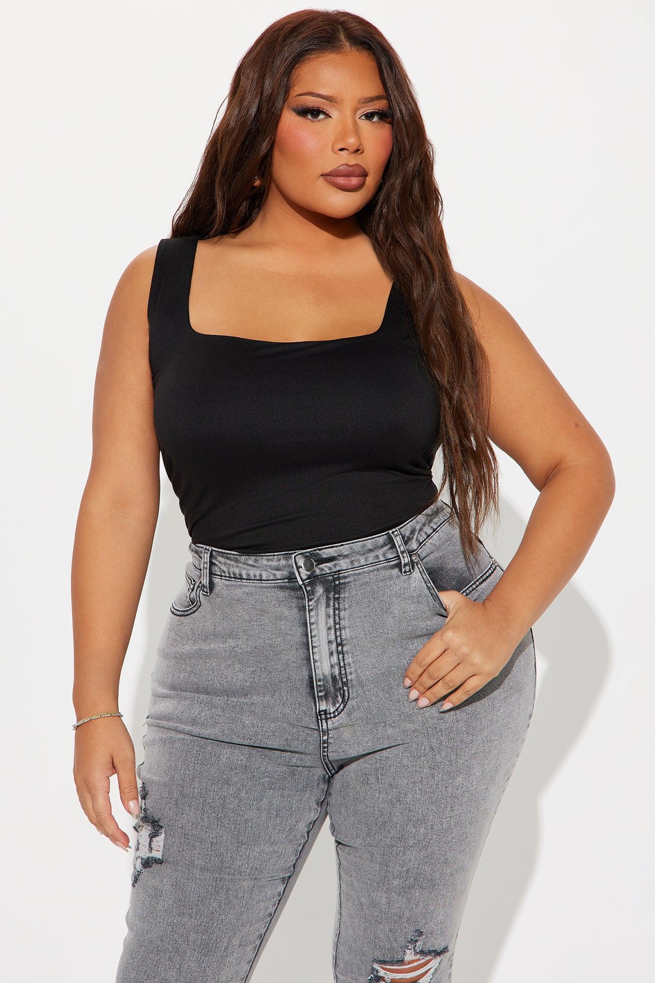 Thalia Tank Top - Black Product Image