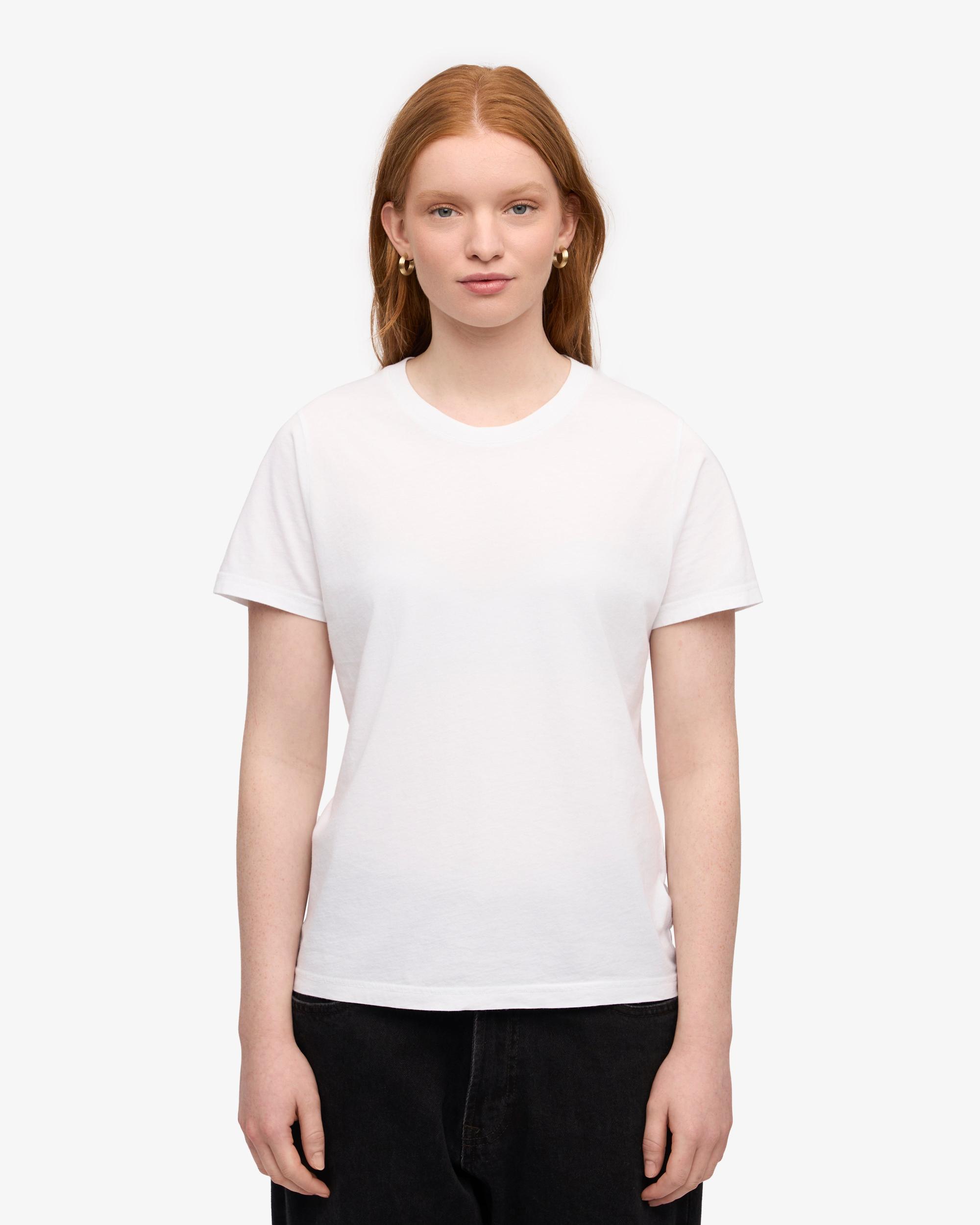 Women Light Organic Tee - Optical White Product Image