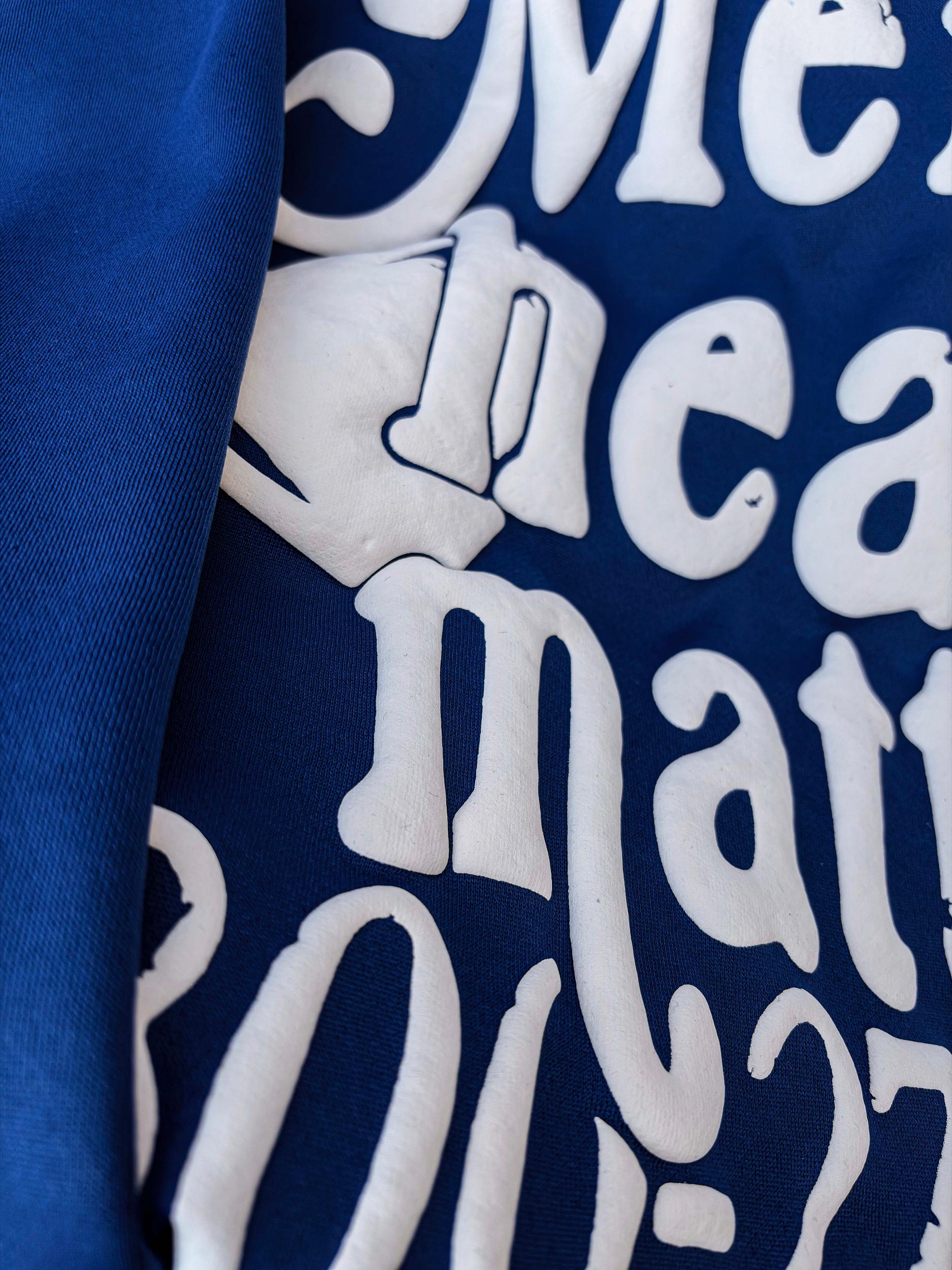 Sopula Puff Print Mental Health Matters Cropped Hoodie Product Image