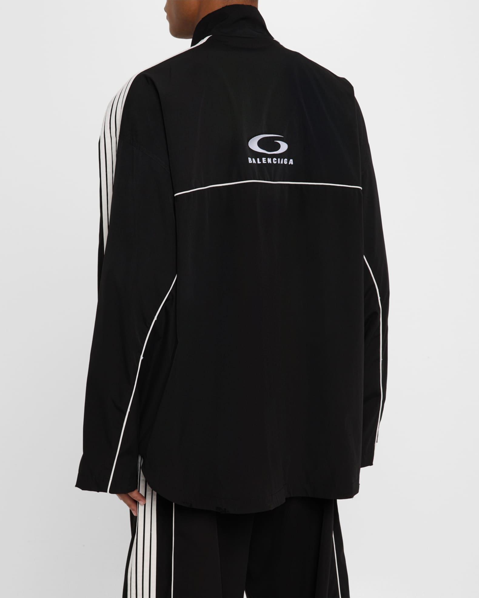 Men's Oversized-Fit Tracksuit Jacket Product Image