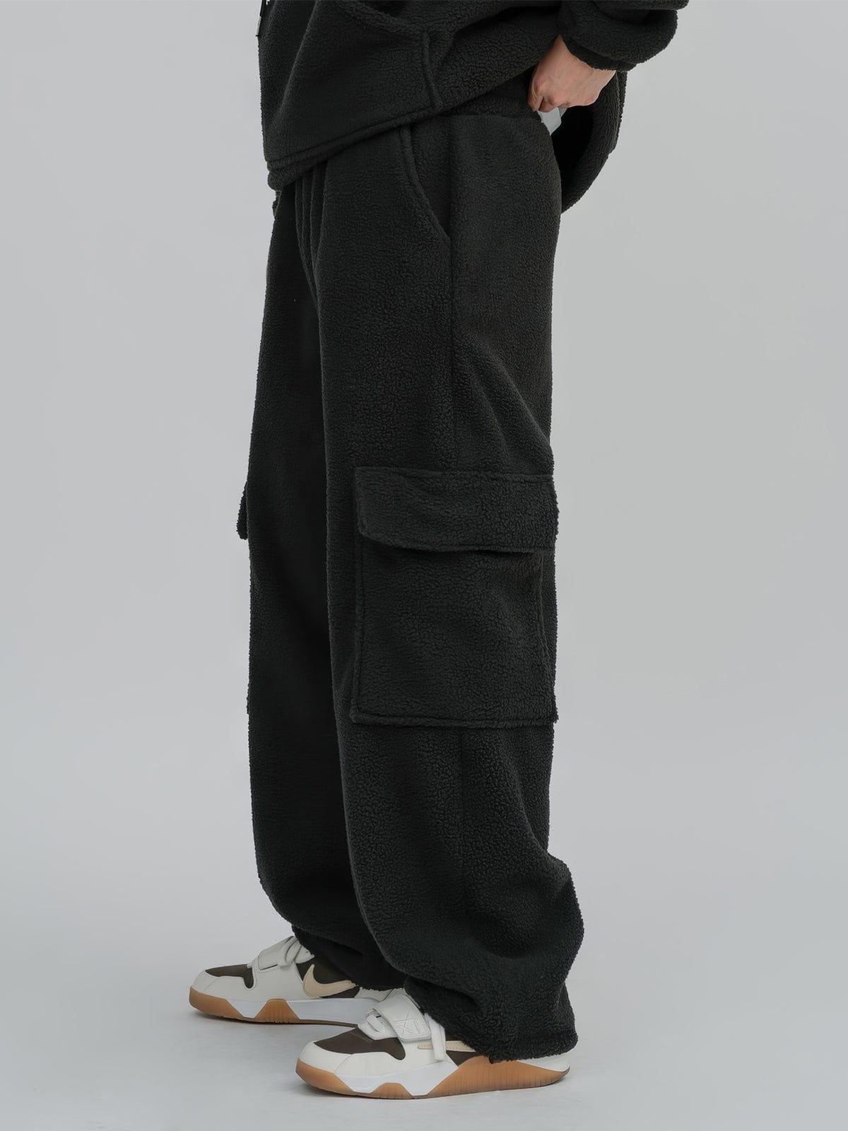 RT No. 12429 FLEECE QUARTER ZIP HOODIE & CARGO SWEATPANTS Product Image