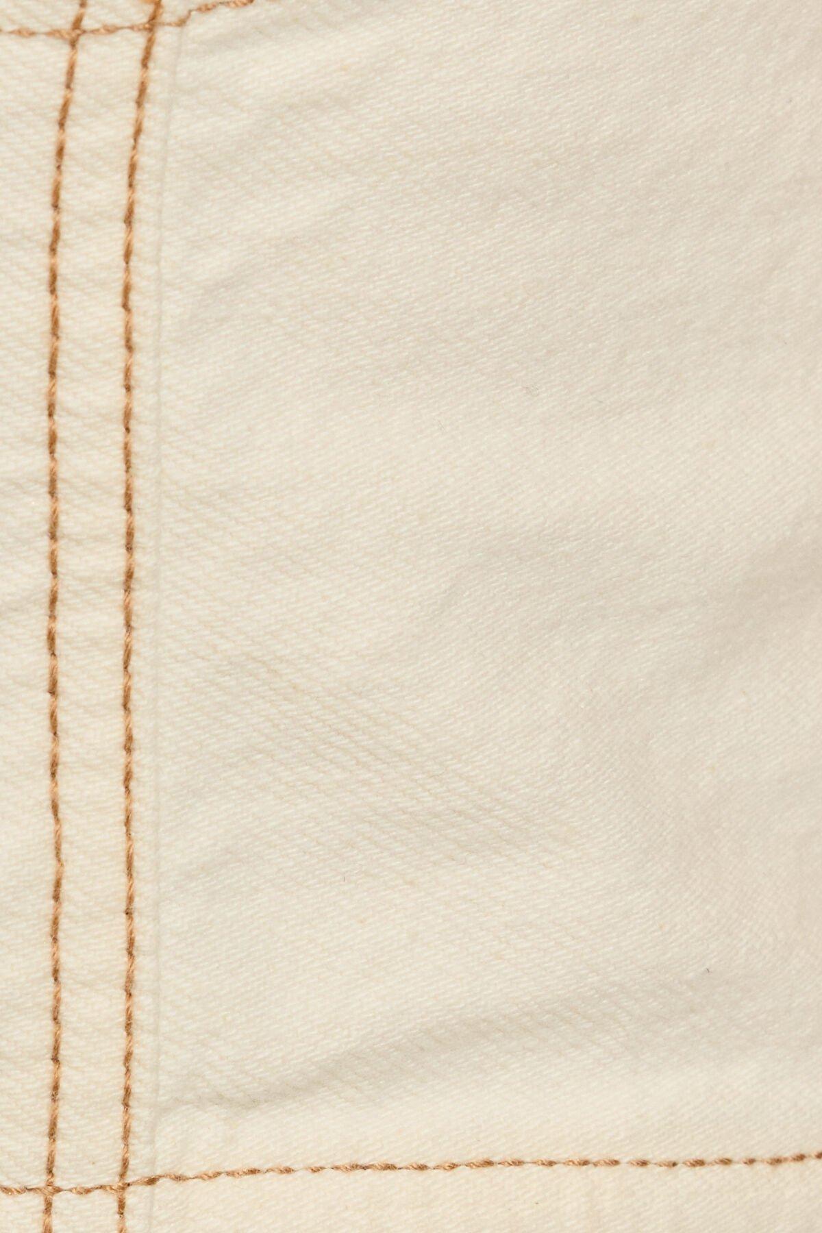 Buckled Denim Halter Top Product Image