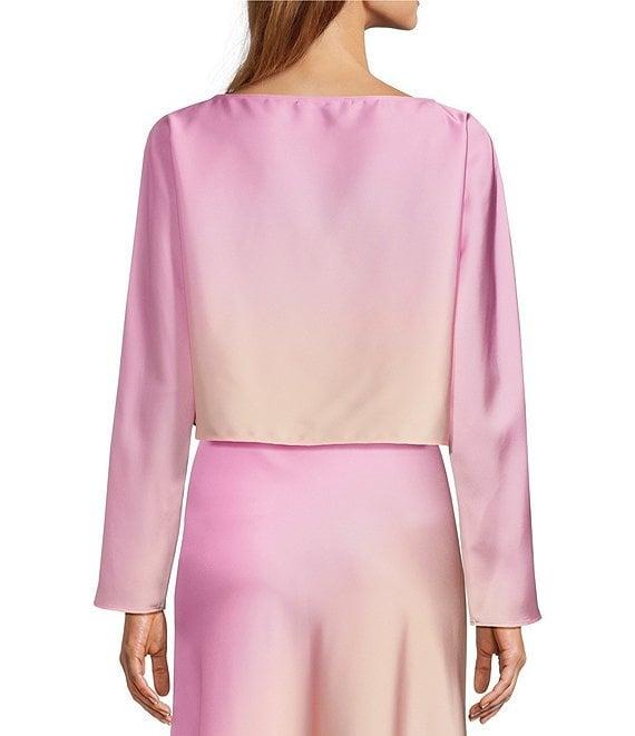 Antonio Melani Coordinating Blyss Boat Neck Ombre Blouse Product Image