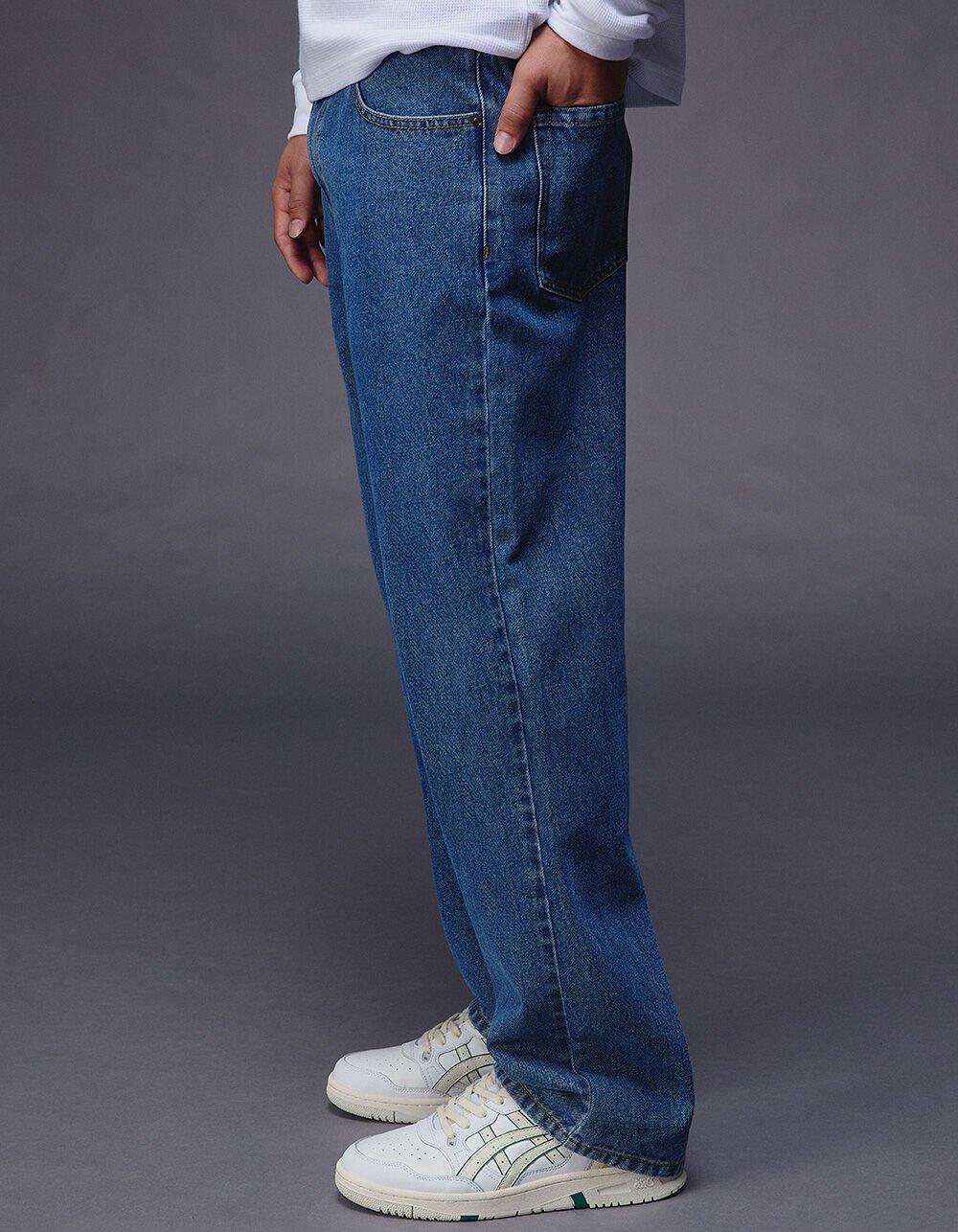 RSQ Mens Loose Fit Jeans - MEDIUM STONE Product Image