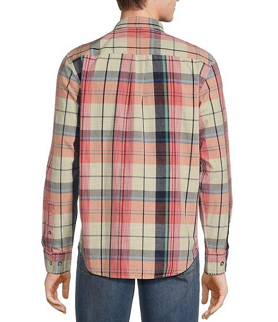 Tommy Bahama Tortola Sunwash Multi-Check Long Sleeve Woven Shirt Product Image