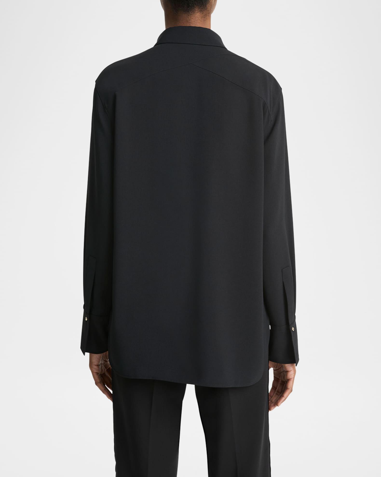 Jewel-Embellished Button-Down Shirt Product Image