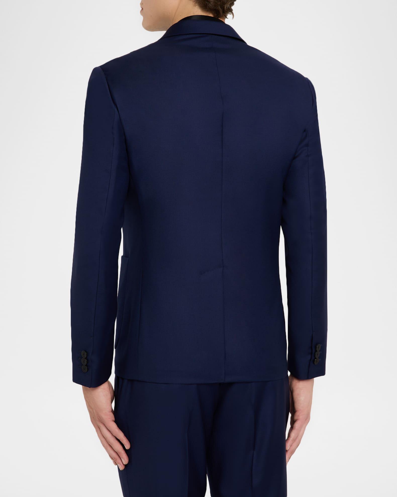 Men's Wool Single-Breasted Blazer Product Image