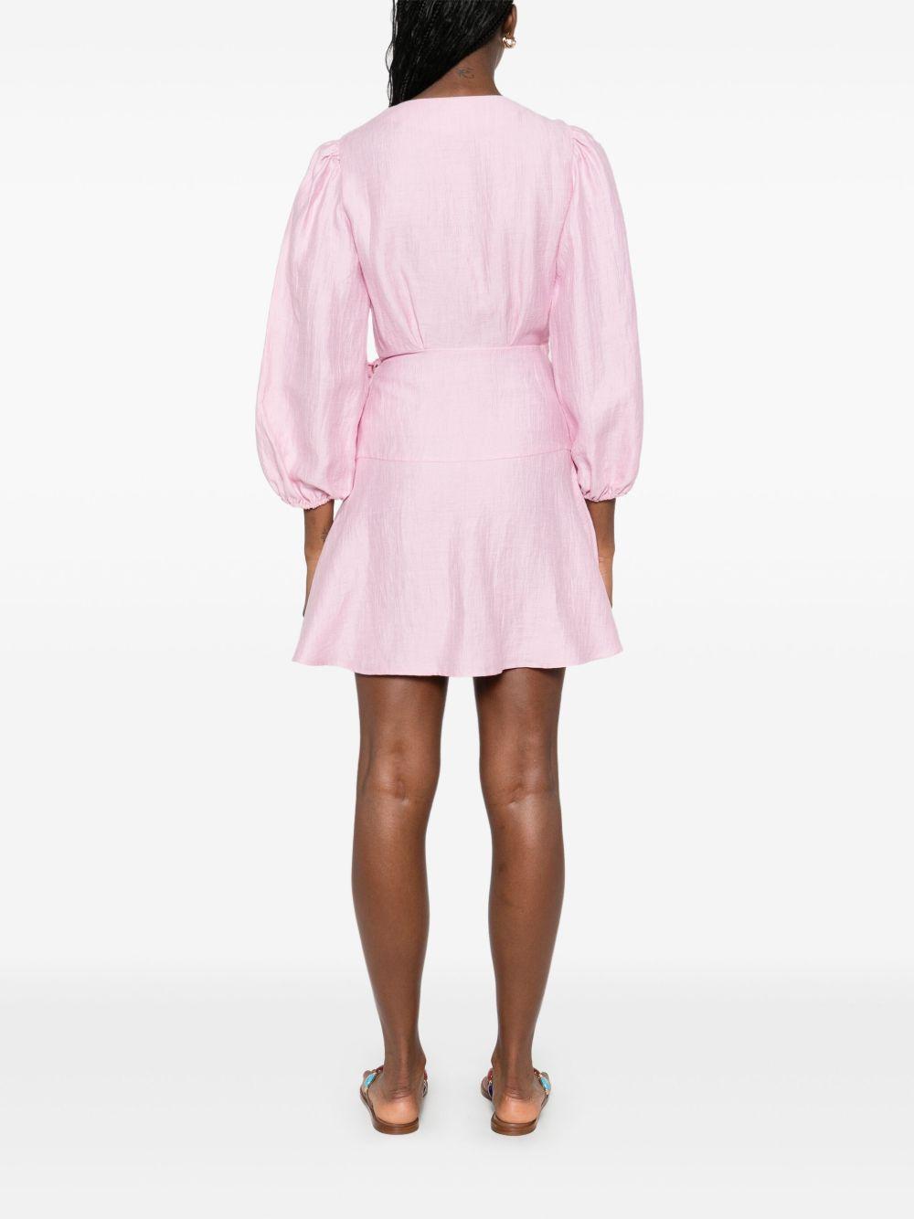 wrap mini dress Product Image