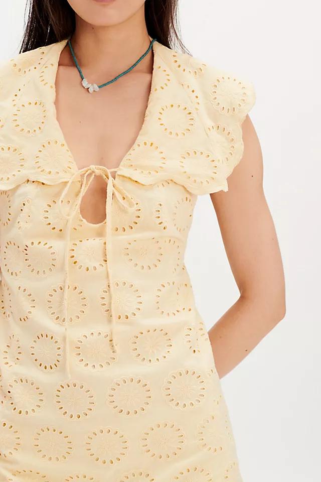 Willow Eyelet Mini Dress Product Image
