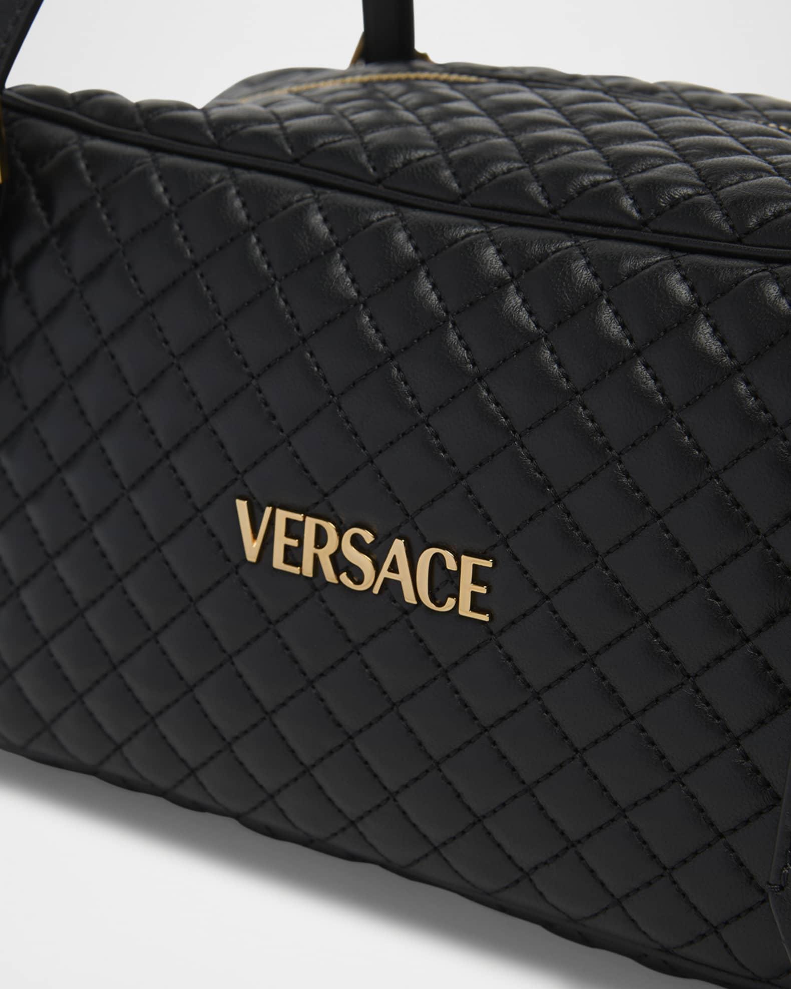 La Medusa Medium Quilted Leather Shoulder Bag Product Image