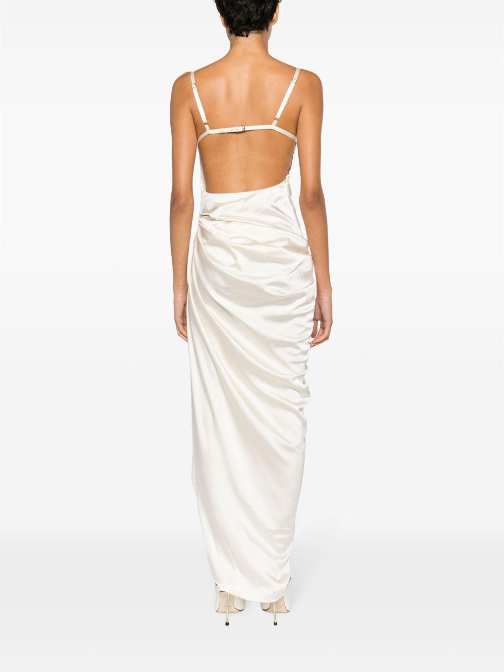 La Saudade Longue Brodée maxi dress Product Image