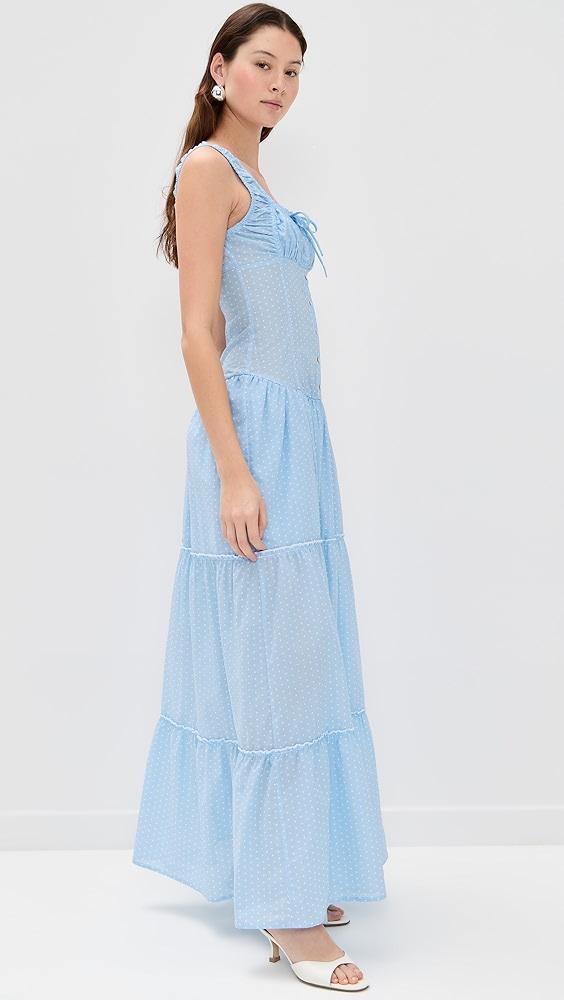 Frankies Bikinis Christabelle Gauze Dress | Shopbop Product Image