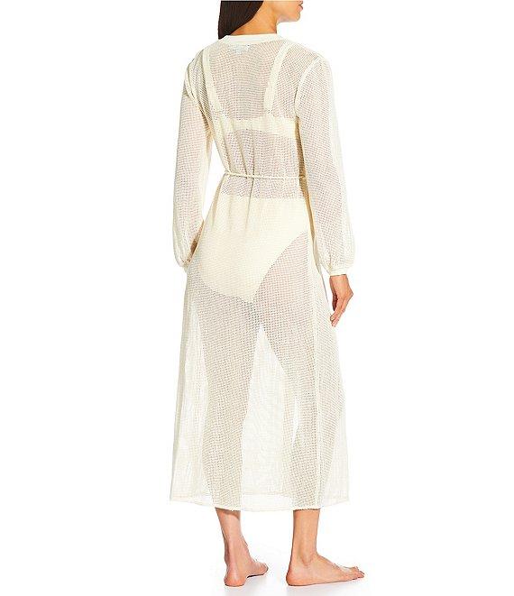 Antonio Melani x M.G. Style Salty Sands Crochet Maxi Dress Swim Cover Up Product Image