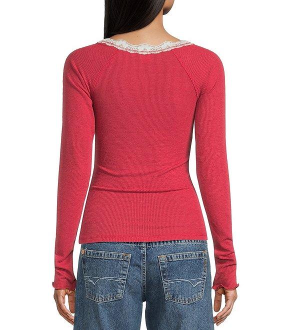 BDG Urban Outfitters Diana Lace Trimmed Top Product Image