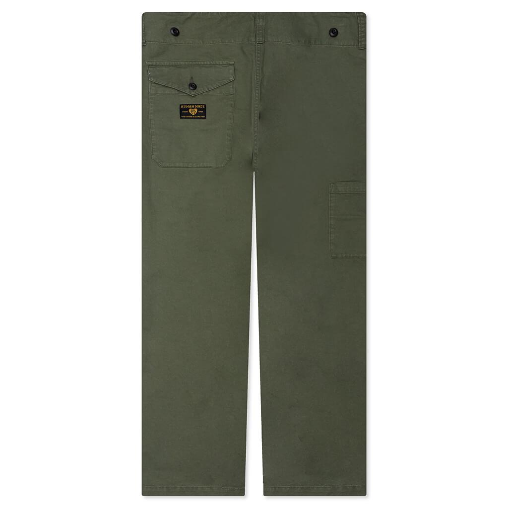 Straight Cargo Pants - Olive Drab Male Product Image