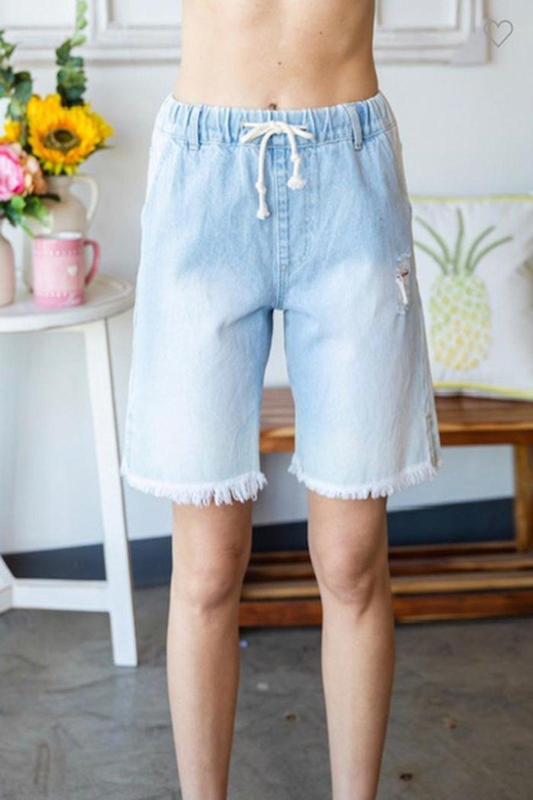 Elastic Waist Shorts Product Image