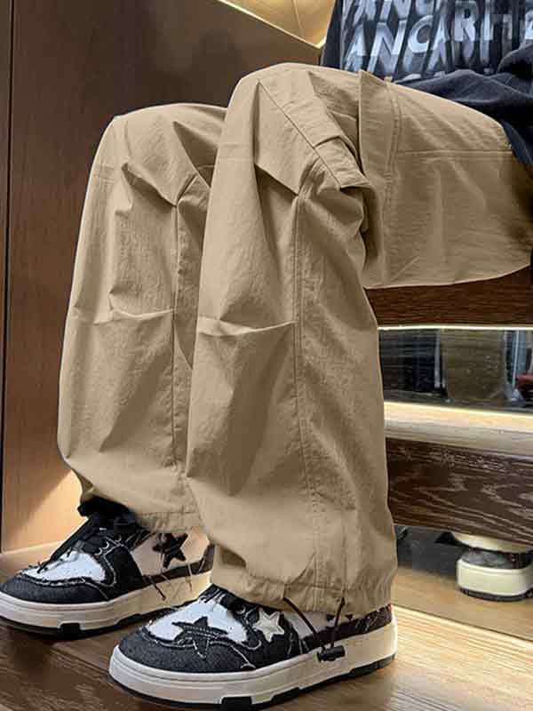 Men's Casual Pocket Cargo Pants Product Image