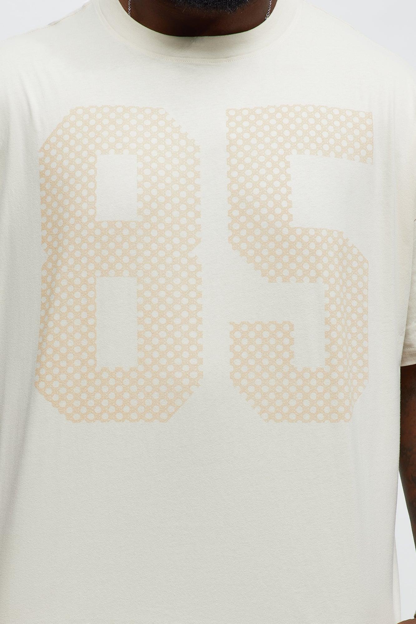 Take Me Back To 85 Oversized Short Sleeve Tee - Off White Product Image