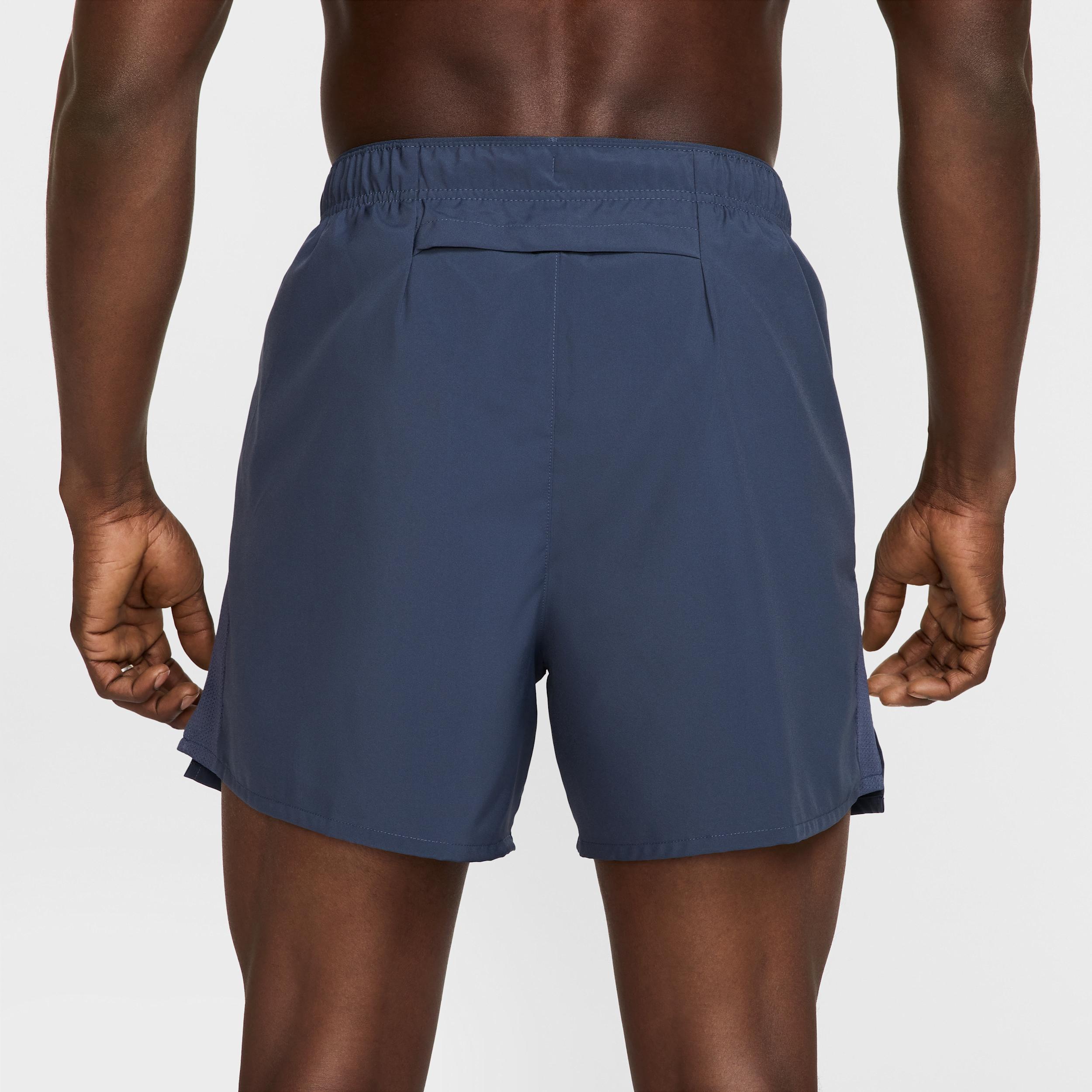Nike Mens Challenger Dri-FIT 5 Brief-Lined Running Shorts | DV9363-437 Product Image