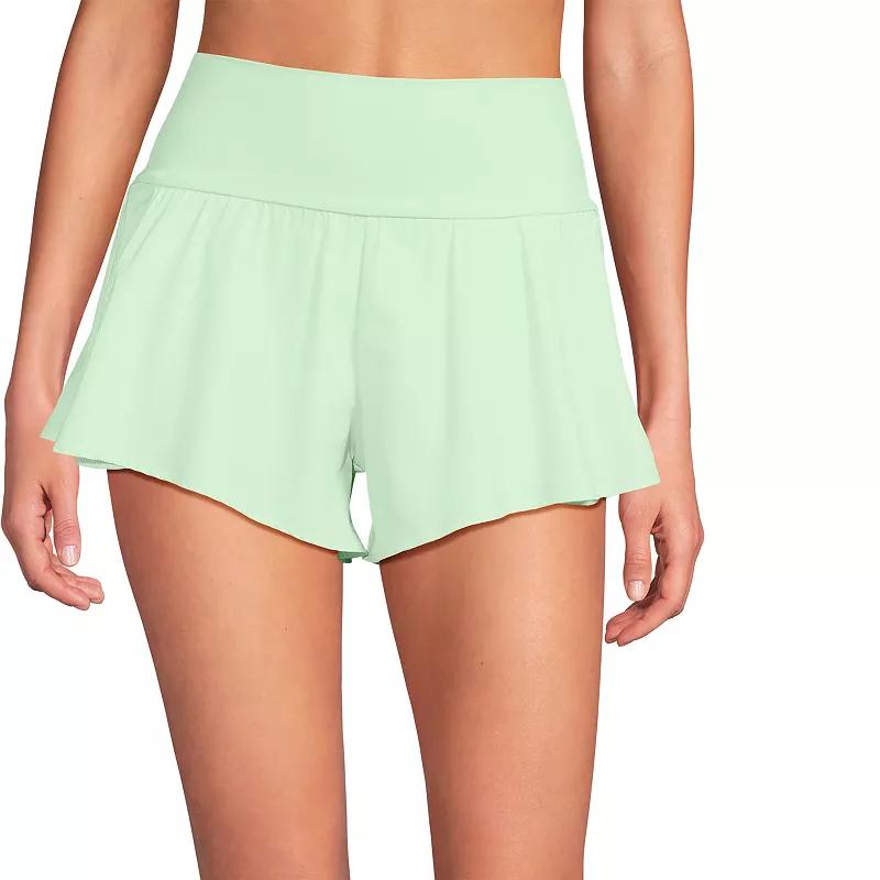 Women's Lands' End 3-Inch Pinchless Flutter Swim Bottoms,  Product Image