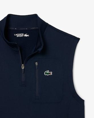 Men's Half-Zip Layering Golf Vest Product Image