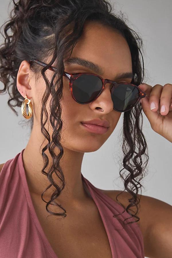 Vintage & ReMADE by UO Vintage By UO Round Frame Prep Sunglasses Womens at Urban Outfitters Product Image