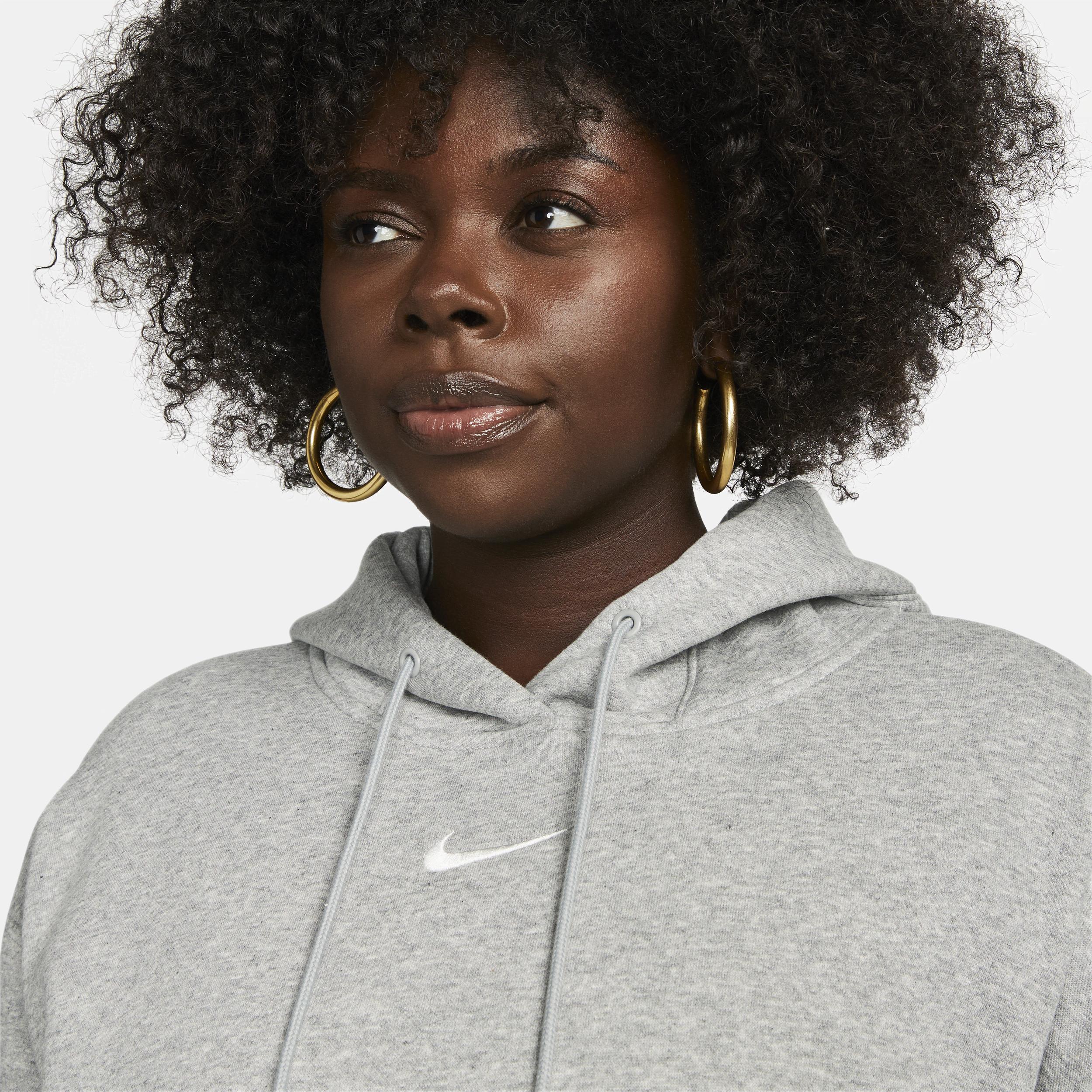Womens Nike Sportswear Phoenix Fleece Oversized Pullover Hoodie (Plus Size) | DV4984-063 Product Image