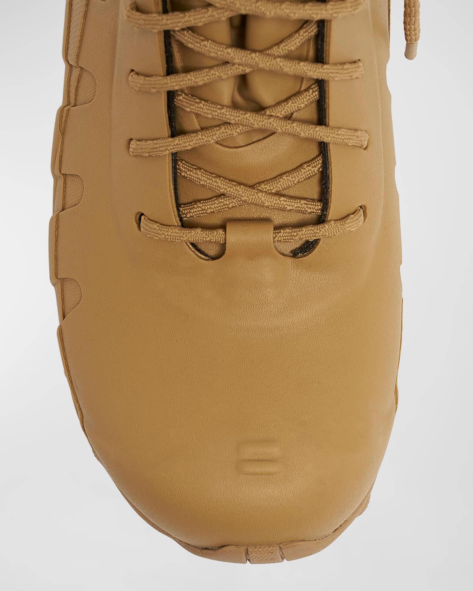 Men's High Rubber Lace-Up Boots Product Image