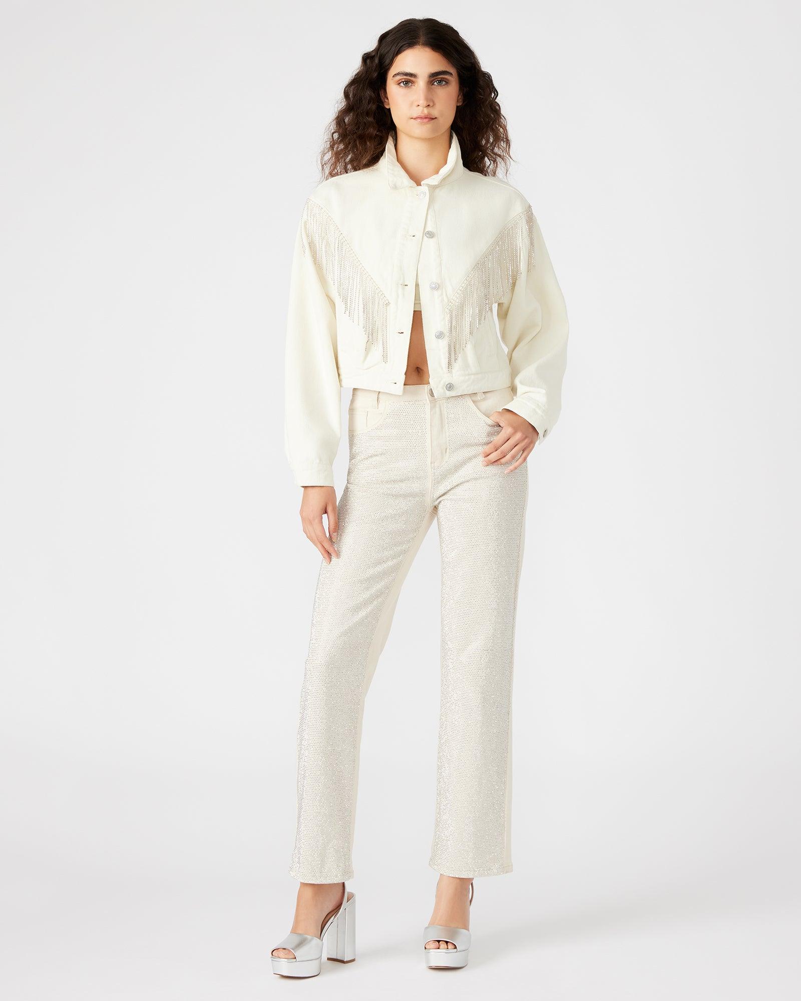 CANYON DENIM JACKET CREAM Female Product Image