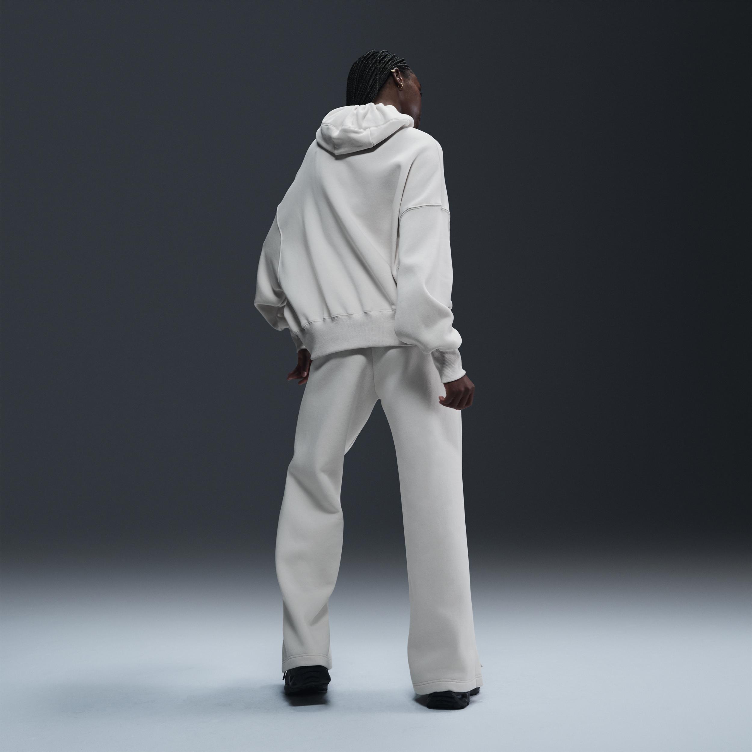 Womens Nike Sportswear Phoenix Fleece High-Waisted Wide-Leg Sweatpants | DQ5615-104 Product Image