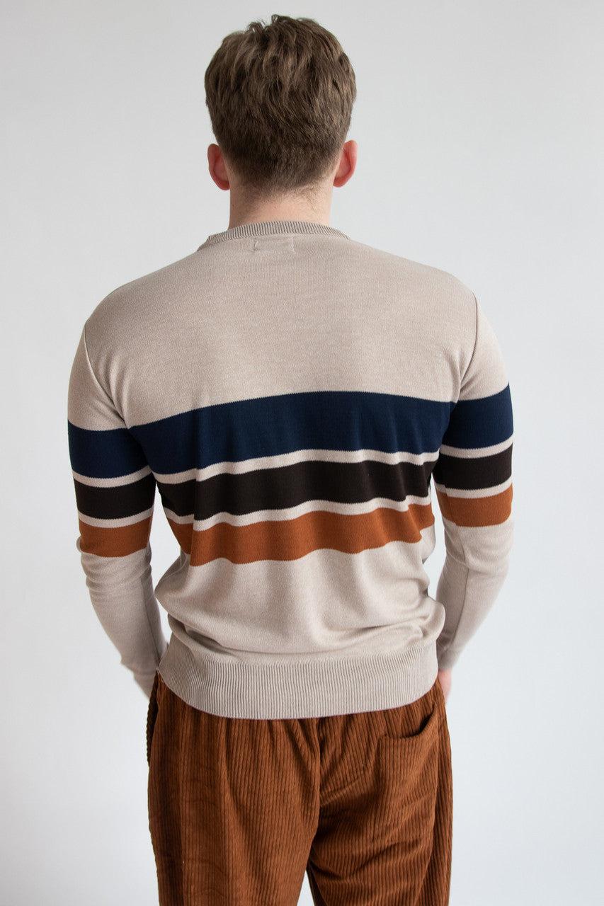 90s Style Striped Sweater Product Image