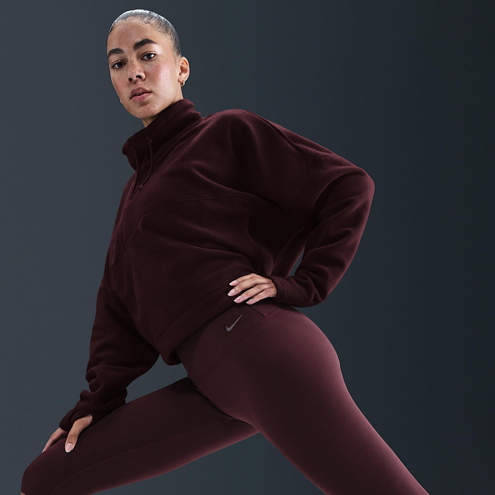 Nike Womens Zenvy High-Waisted Capri Leggings | IH1932-652 Product Image